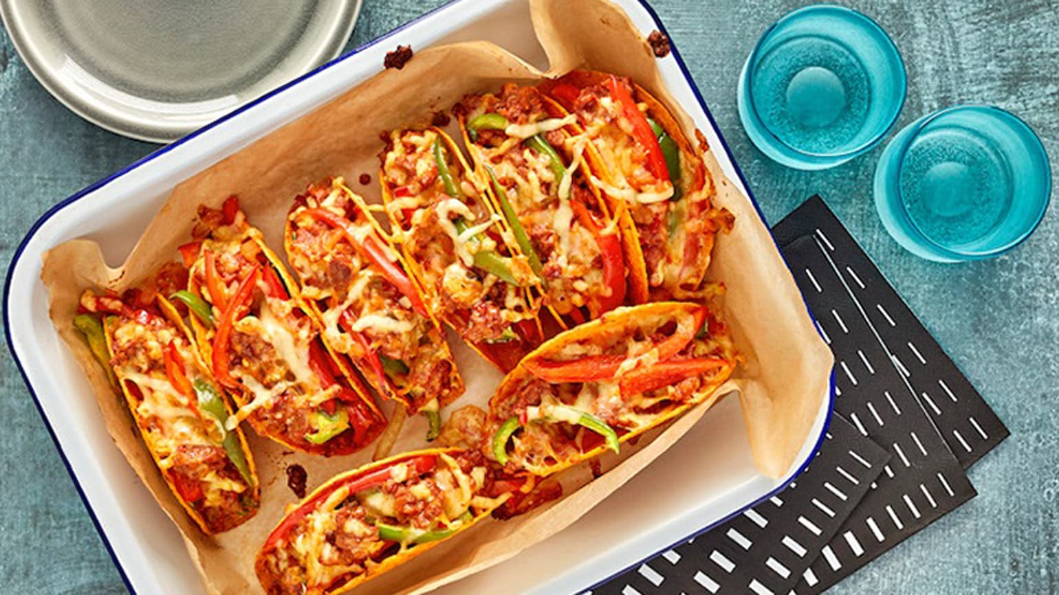 Baked Pizza Bold Tacos